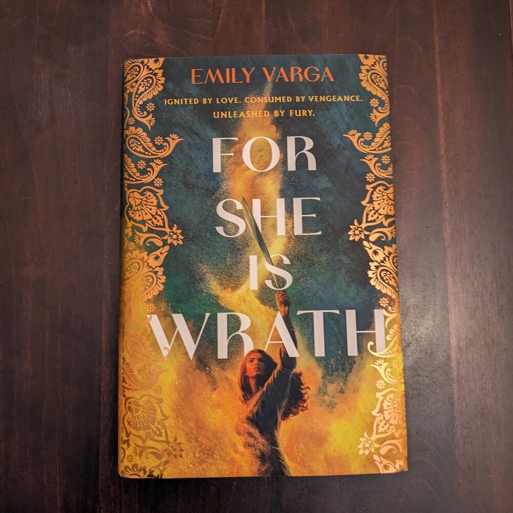 For She is Wrath Hardcover Novel (new)